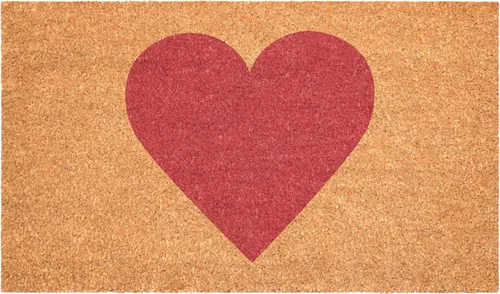 Vista 11 de Calloway Mills - Felpudo Madison Heart (Naranja, 24 x 36 pulgadas)