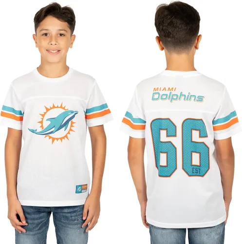 Vista 32 de Ultra Game NFL - Camiseta de malla vintage para niños