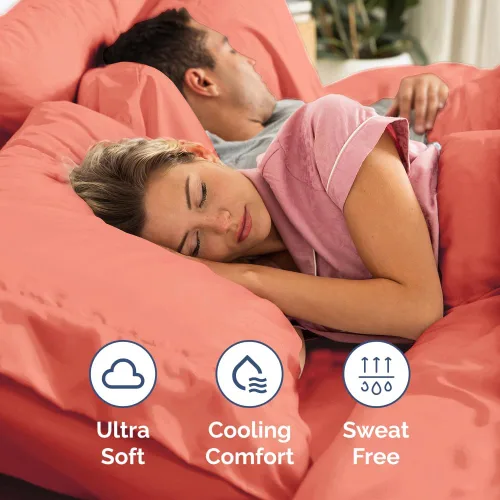Vista 676 de Extra Deep Twin XL Sheet Set - 3 Piece College Dorm Room - White 01-Blanco