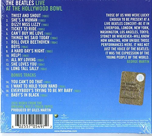 Vista 2 de Beatles Live Hollywood Bowl