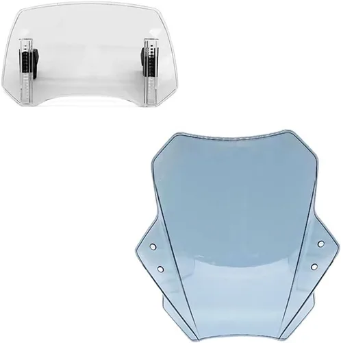 Vista 13 de Fundas para parabrisas CFMOTO CLX700 compatibles con CB1000R parabrisas ajustable universal compatible con parabrisas de motocicleta MT07 MT09