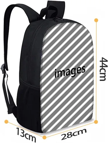 Vista 2 de Dellukee Conjunto de mochila de escuela intermedia para niños, bolsa de almuerzo de moda, bolsas de lápices, bolsa de libro, estampado de béisbol