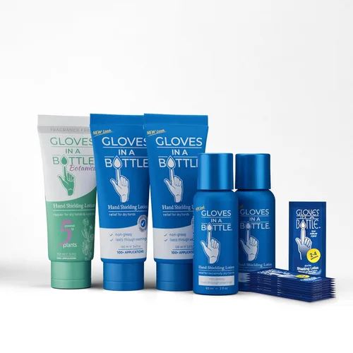 Vista 12 de Loción de Manos Gloves In A Bottle para Enfermeras – Mejor Crema de Manos de Viaje para Manos Secas y Agrietadas, Alivio del Eczema y Psoriasis