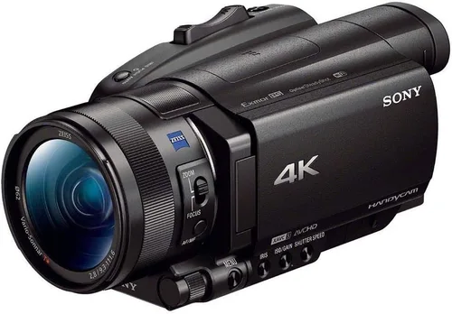 Vista 2 de Sony Videocámara FDRAX700/B FDR-AX700 4K HDR, color negro