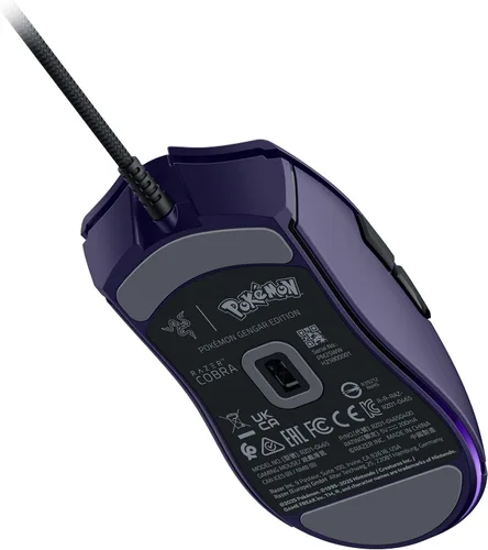 Vista 4 de Razer Cobra Gengar Edition - Mouse ligero para juegos con cable - Sensor de 8500 DPI - 2.05 oz - Interruptores ópticos de ratón de 3ª