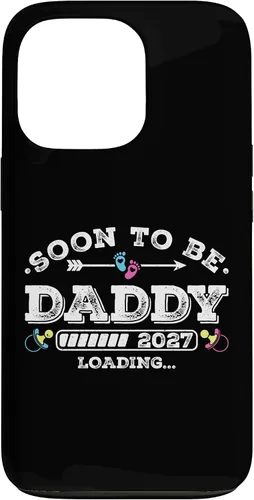 Vista 10 de Soon to Be Daddy 2027 Loading for Pregnancy Announcement Case for iPhone 17