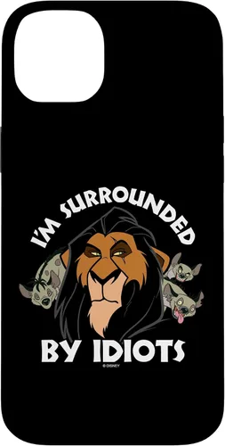 Vista 15 de Funda para iPhone 16 Disney The Lion King Scar I'm Surrounded By Idiots