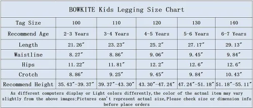 Vista 3 de Leggings de invierno para niñas de 2 a 7 años