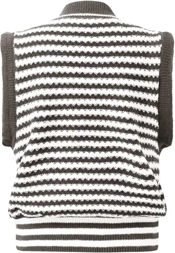 Vista 8 de Womens Long Sweaters Knit Womens Oversized V Neck Knit Sweater Vest Tunic Sleeveless Top