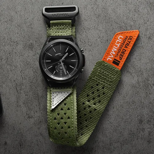 Vista 8 de ULTIMAL Correa de reloj de 0.866 in compatible con Garmin Vivoactive 4/Forerunner 255 265 570/Venu 4 3 2, compatible con Amazfit GTR 4 3 2/Bip 6 5
