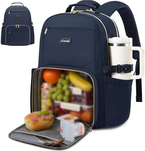 Vista 47 de LOVEVOOK Mochila para laptop para mujer, 15,6 pulg.