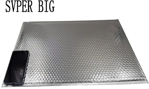 Vista 2 de Sobres de burbujas Cool Shield, sobres acolchados térmicos autoadhesivos con aislamiento térmico hechos de burbujas térmicas reflectantes para envío