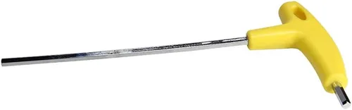 Vista 8 de Utoolmart Llave Allen con mango en T, 0.118 in, métrica, 70 #, acero con mango en T, llave hexagonal de 7.874 in de longitud total