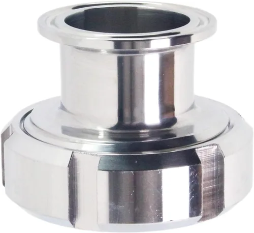 Vista 5 de SS304 Tri Clamp Sight Glass 1.5 "Tipo de unión con junta de silicona azul, abrazadera Stailess Steel Tank View Glass