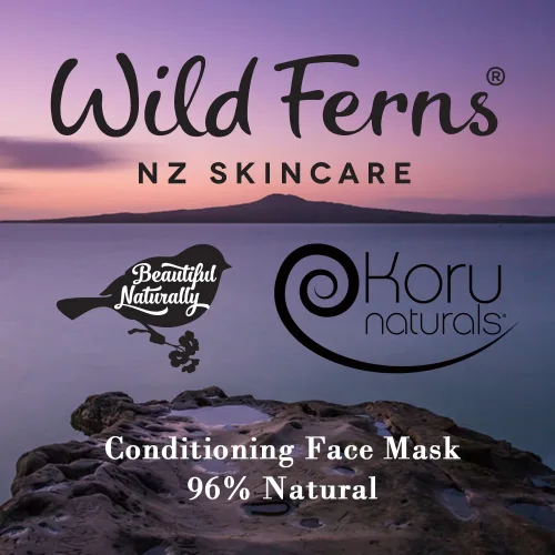 Vista 5 de Wild Ferns Mascarilla Acondicionadora de Miel Manuka, 99% Natural, 3.4 fl oz 99% Natural