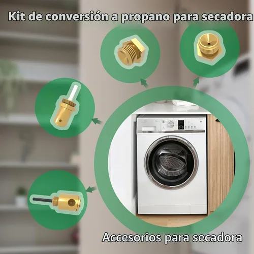 Vista 2 de W11581316 Kit de conversión de propano para secadora de hidromasaje, armada, maytag, Kenmore OEM de conversión de propano líquido de 29 pulgadas