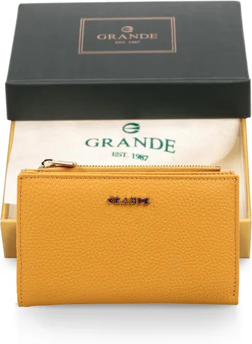 Vista 78 de Grande -2804 Cartera para mujer, Naranja, Minimalista