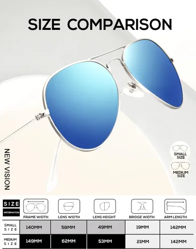 Vista 5 de KALIYADI - Lentes de sol clásicos estilo aviador para hombres y mujeres, lentes de sol para conducir, lentes polarizados, con bloqueo de luz
