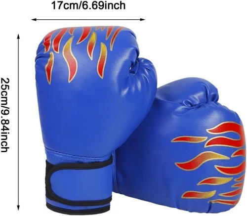 Vista 6 de Almencla - Guantes de boxeo para adultos y niños, adecuados para boxeo, kickboxing, artes marciales mixtas, maui, tailandés, artes marciales mixtas