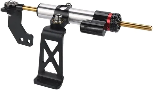 Vista 6 de Handlebar Steering Damper for PAN America 1250 S PA1250S Motorcycle Adjustable Stabilizer Steering Damper Mounting Bracket Support Kit PAN