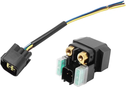 Vista 5 de M MATI Start Interruptor de parada, relé solenoide de arranque y enchufe para Yamaha Raptor 700 700R YFM700/700R 2006-2023 1S3-83973-11-00