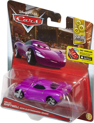 Vista 4 de Disney Pixar Cars Holley Shiftwell con dispositivo electroshock