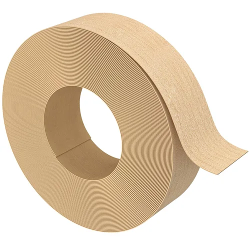 Vista 22 de Bandas de Borde de Abedul, rollo de 1 1/2 pulgadas x 10 pies de Bandas de Borde de Chapa - Pre-encoladas Flexibles, Cinta de Madera Real