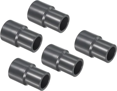 Vista 28 de PATIKIL UPVC Reductor de tubería de montaje de 1-1/2 "x 1" Socket Schedule 80, conector adaptador de acoplamiento recto, gris