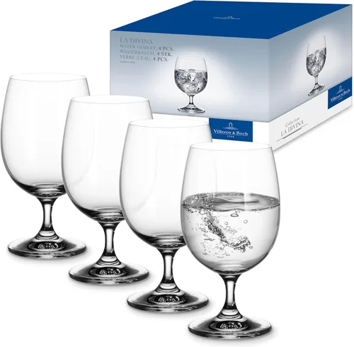 Vista 11 de Villeroy & Boch La Divina - Copa de champán, juego de 4 vasos de vidrio