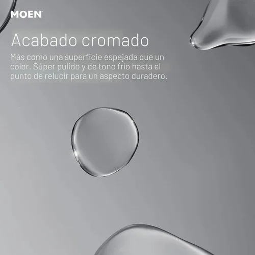 Vista 5 de Moen Method Grifo de cocina moderno de una manija extraíble con limpieza eléctrica, cromado, 7585C Cromo