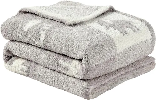 Vista 15 de CREVENT Manta de bebé de 75x100cm de punto suave y cálida de 30"x40" para niñas y niños, esenciales para recién nacidos, regalo para baby shower