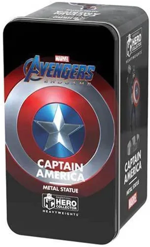 Vista 9 de Colección de pesos pesados de Marvel Figura de metal pesado Capitana Marvel 9