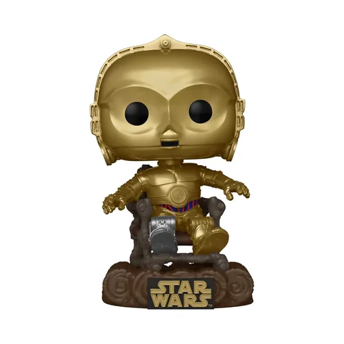 Vista 2 de Funko Star Wars: RotJ 40th - C-3PO en silla