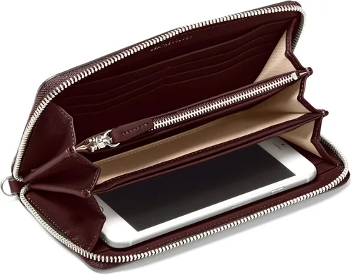 Vista 4 de Leatherology Burdeos Klyde Continental Cartera