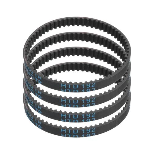 Vista 25 de uxcell 4 piezas HTD-3M Correa de Distribución de Goma 48 Dientes, Longitud de Paso 144mm x Ancho 6mm x Altura 2.4mm, Correa de Polea de Distribución