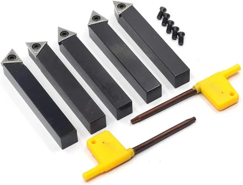 Vista 6 de OSCARBIDE Soporte para herramientas de torneado de carburo indexable de 1/2 1/2 mini