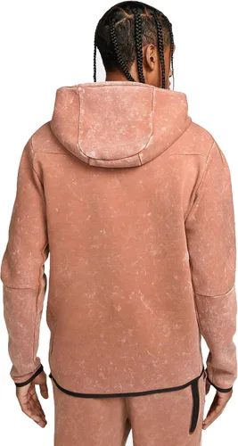 Vista 2 de Nike Sudadera con capucha Tech Fleece Washed con cremallera completa para hombre