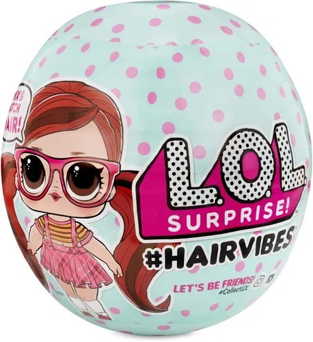 Vista 18 de L.O.L. Surprise! Muñecas Hairvibes con 15 sorpresas y extensiones para mezclar y combinar