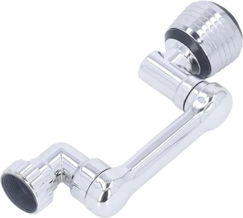 Vista 7 de Extensor de grifo para lavabo de baño con 3 puertos ABS accesorio para lavado facial