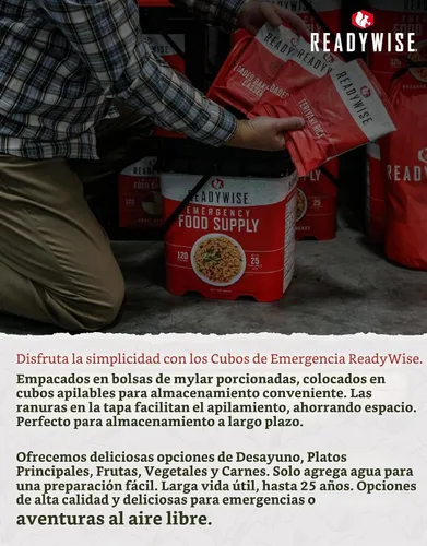 Vista 7 de Wise Company paquete de cubos grandes