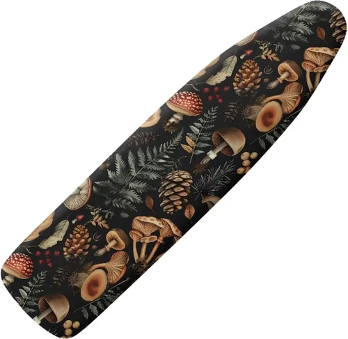 Vista 15 de Funda floral a prueba de arañazos para tablas de planchar de tamaño estándar, reflectante, con 3 ganchos y bucles para decoración de tablas de 15 x