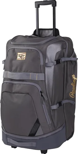 Vista 12 de Rawlings Bolso de equipo con ruedas de la COLECCIÓN ORO Béisbol/Sóftbol Múltiples estilos Negro