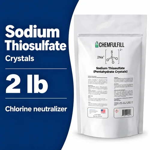 Vista 2 de Chemfulfill Tiosulfato de Sodio - Neutralizador de cloro (2 libras (2 libras)