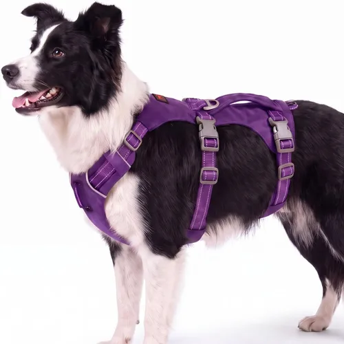 Vista 12 de Arnés para perro Tuff Pupper a prueba de escapes para perros extra pequeños Arnés ajustable ligero sin tirones Equipo multifuncional