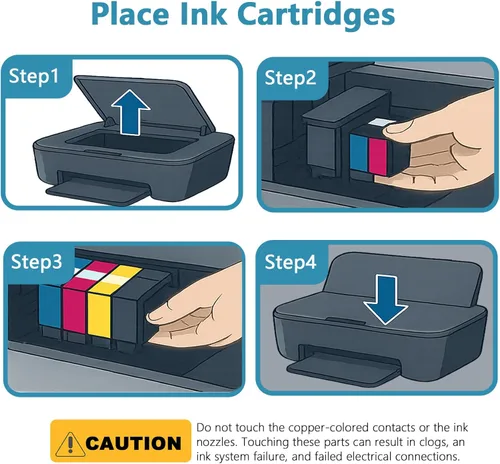 Vista 6 de 950XL 951XL - Cartuchos de tinta de repuesto compatibles con HP 950 951 XL Combo Fit para OfficeJet Pro 8600 8610 8615 8620 8625 8630 8640 8660 8100