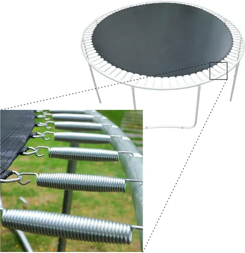 Vista 8 de AW 5.5-8.25inch Trampoline Springs Heavy Duty Galvanized Steel Replacement Springs Trampoline Accessories Trampoline Parts Various