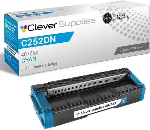 Vista 23 de CS - Cartucho de tóner compatible para Ricoh C220 406046 Color negro láser Aficio SP C220 Aficio SP C220A Aficio SP C220DN Aficio SP C220N Aficio SP