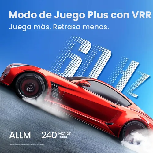 Vista 9 de Hisense Serie QD7 Clase de 65 pulgadas Mini-LED 4K UHD Smart Fire TV (65QD7QF, modelo 2025) - QLED, HDR10+, Dolby Vision, Dolby Atmos, Modo de Juego