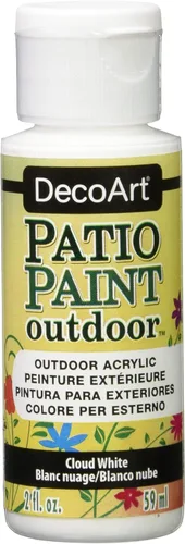 Vista 3 de Pintura para patio de 2 onzas, color rojo geranio