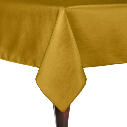 Vista 13 de Ultimate Textile - Paquete de 2 manteles rectangulares reversibles de satén Shantung - Majestic - Mantel rectangular de 60 x 108 pulgadas